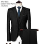 Suits For Men 3 Pieces Set Elegant Wedding  Fashion Classic Full Jackets Vest Pants Blazers Outfit 2026 Formal Costume