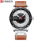 CURREN Brand Quartz Watch Men New Fashion Waterproof Casual Business Military Men Watch Auto Date Watches Relogio Masculino
