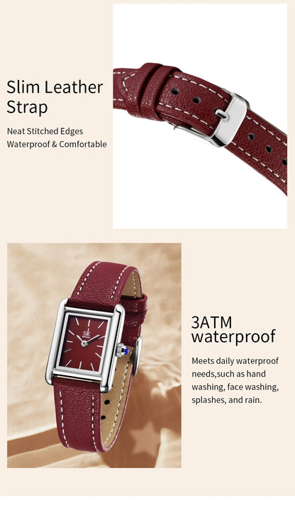 Shnegke Brand Ladies Watches Fashion Styles Women's Quartz Wristwatches Elegant Woman's Best Gifts Clock