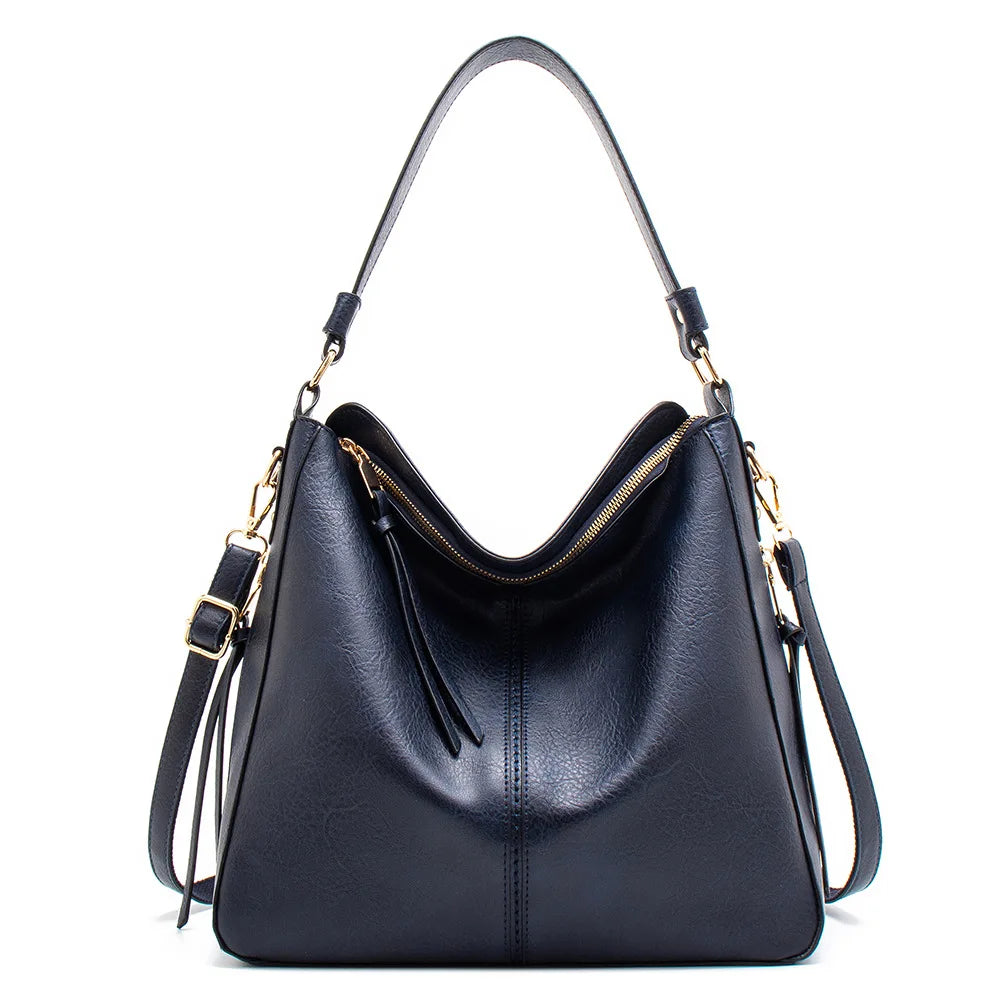 Luxury Handbags Women Bags Designer Faux Leather Bags For Women Hobos Europe Crossbody Bag Ladies Vintage Large Tote Bags