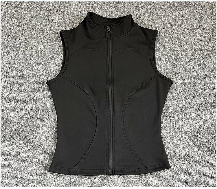 Women's Sport Sleeveless Top – Slim Fit Yoga & Fitness