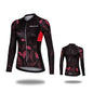 Women Cycling Jersey Long Sleeve Breathable Lightweight Spring Autumn Road Bike Top