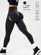 Bestselling Women's High-Waisted Tummy Control Peach Ass Running Fitness