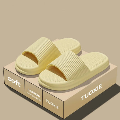 Mulheres verão conciso eva chinelos homens macios casa slides casais banheiro sandálias antiderrapantes adultos confortáveis sapatos de praia ao ar livre