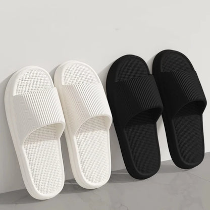 Women Summer Concise EVA Slippers Men