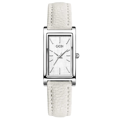 Ladies Watch Simple High-end Feel  Ankela Red Square Temperament Retro Style Waterproof belt Women's Fashion Quartz Watches