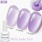 30ML Glitter Poly Nail Gel Hema Free Pink Glitter Acrylic Gel Finger Extension Nail Gel Semi-Permanent Nail Varnish For Manicure