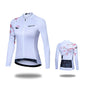 Women Cycling Jersey Long Sleeve Breathable Lightweight Spring Autumn Road Bike Top