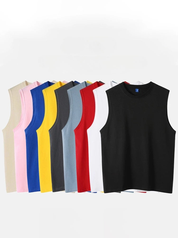 MRMT 2026 Brand New Men's Solid Color Tank Top Casual Men Pure