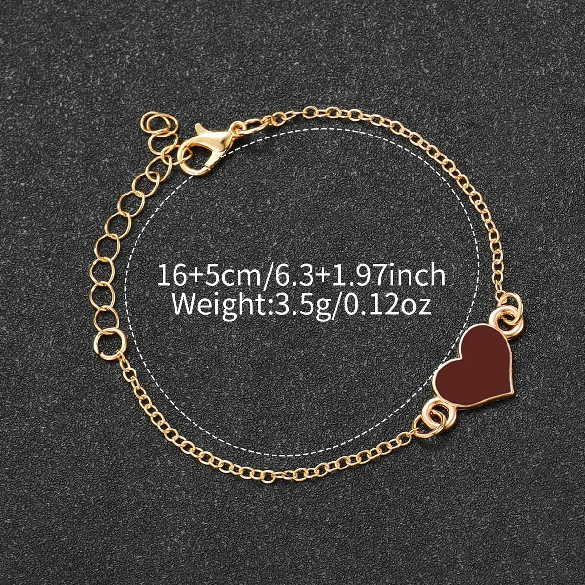 4PCS Fashion Square Women Watches Heart Bracelet Set Arabic Dial Silicone Strap Quartz Wristwatch Reloj Mujer Girls(Without Box)