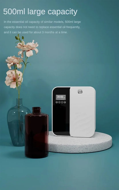 Aroma Diffuser 1000m³ Electric Smell Perfume Essential Oils Air Freshener 500ML Capacity Fragrance Flavoring