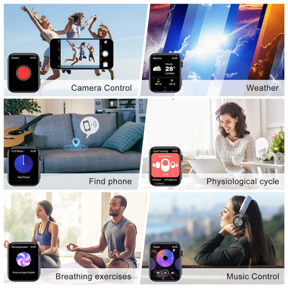 Blackview 2025 R30 Max Smartwatch with Flashlight 1.91'' TFT Screen Health Monitoring Bluetooth Call Watches for Men Women Gifts