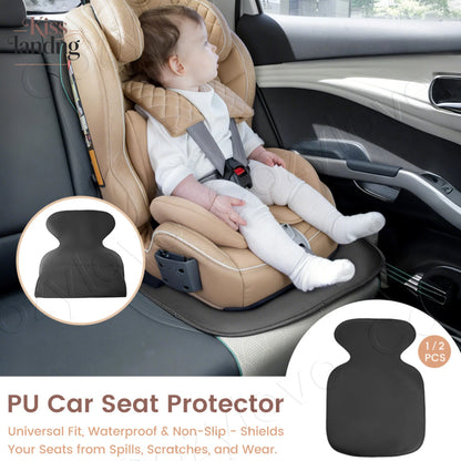 1/2 PCS PU Leather Car Seat Protector Waterproof