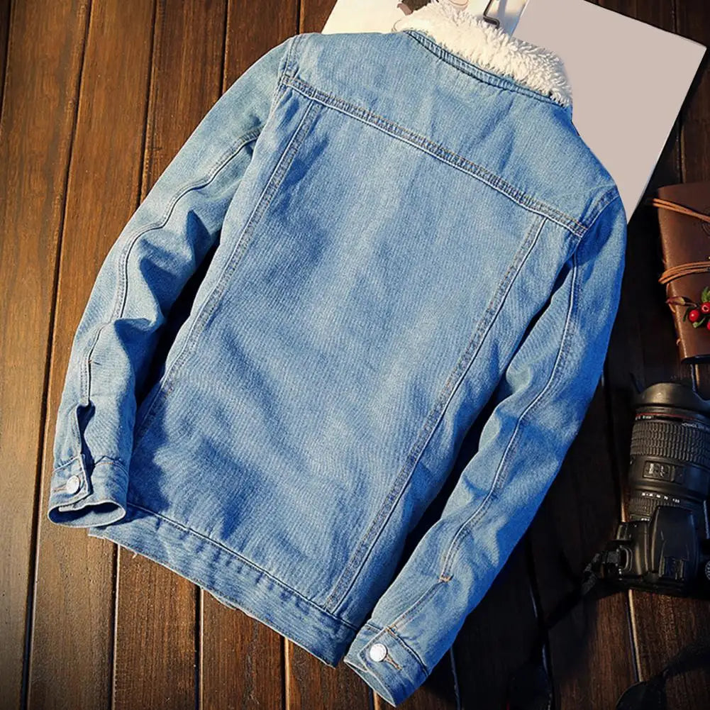 Styledora Heritage Fleece Denim Jacket