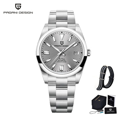 PAGANI DESIGN Luxury Classic Men‘s Mechanical Automatic Watches NH35A Stainless Steel Sports Waterproof Sapphire Clock PD1690