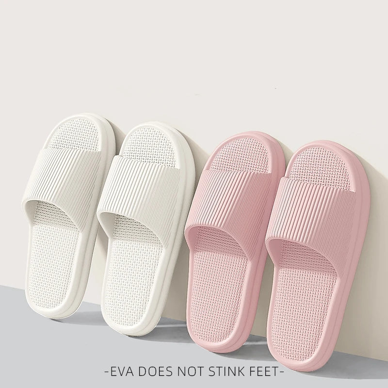 Women Summer Concise EVA Slippers Men