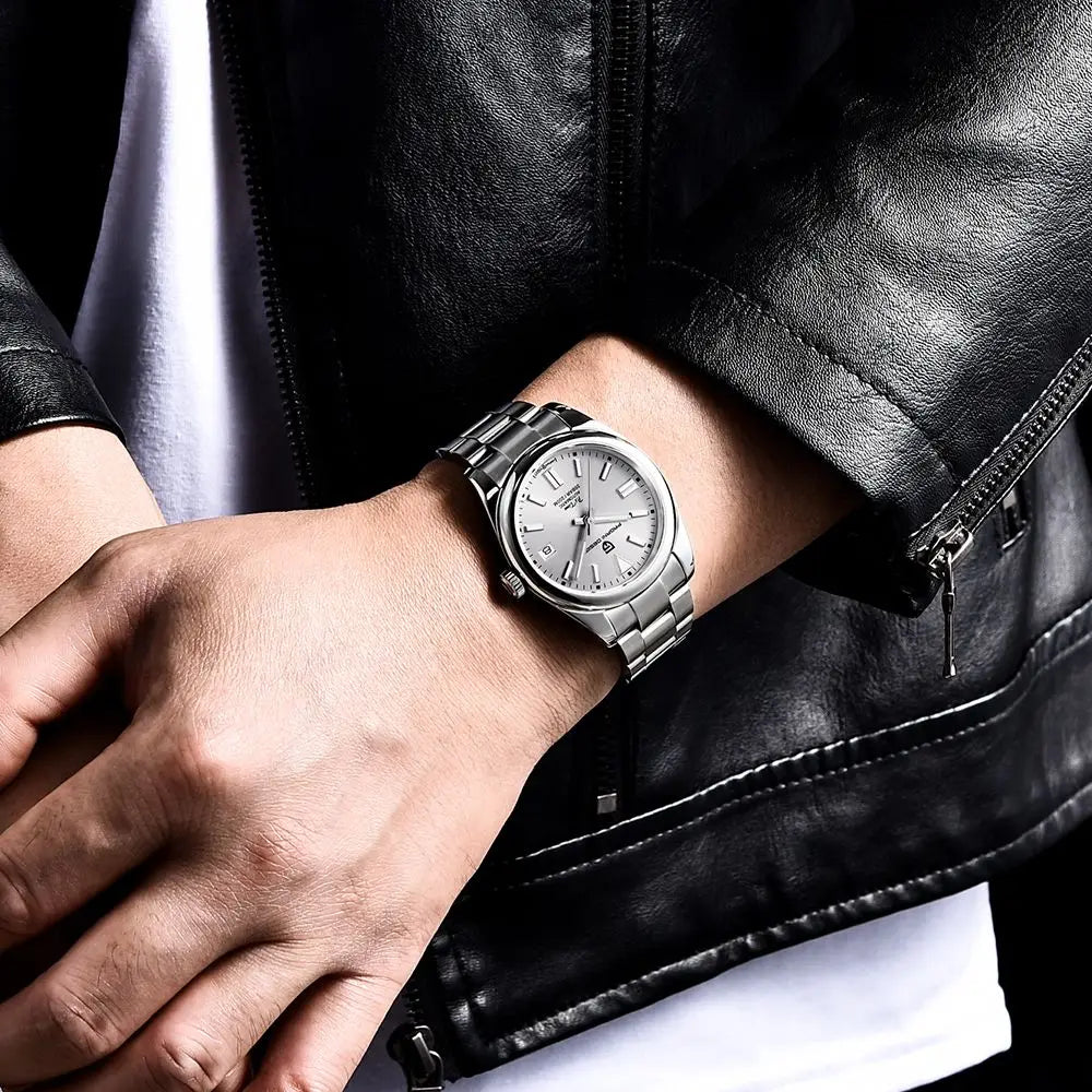 PAGANI DESIGN Luxury Classic Men‘s Mechanical Automatic Watches NH35A Stainless Steel Sports Waterproof Sapphire Clock PD1690