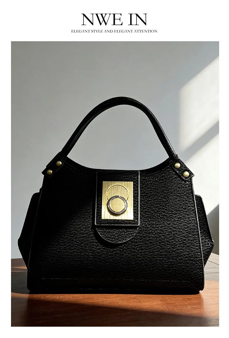New Women's Handbags, Fashionable Tote Bags, High-End Shoulder Bags, Large-Capacity Commuter Bags, Simple and Versatile Casual Bags, Water-Resistant Crossbody Bags