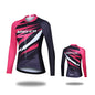 Women Cycling Jersey Long Sleeve Breathable Lightweight Spring Autumn Road Bike Top
