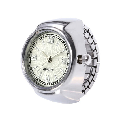 RetroGem New Fashion Personality Ring Watches Adjustable  Women's Party Banquet Jewelry Finger Accessories Rings Gifts for Women