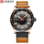 CURREN Brand Quartz Watch Men New Fashion Waterproof Casual Business Military Men Watch Auto Date Watches Relogio Masculino