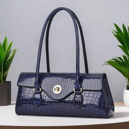 New Handbags Women's Bag Women Fashion Original Foreign Trade Exquisite Crocodile Handbag Large Capacity Shoulder Messenger Bag