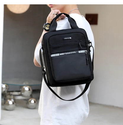Men's High Capacity Hand Bags New Trendy Cool Men's Shoulder Bags Nylon Messenger Bags Travel Handbag Crossbody Bag Sling Bag