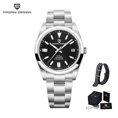 PAGANI DESIGN Luxury Classic Men‘s Mechanical Automatic Watches NH35A Stainless Steel Sports Waterproof Sapphire Clock PD1690