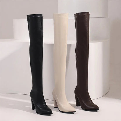 Plus Size 48 Brand NEW Pointed Toe Brown
