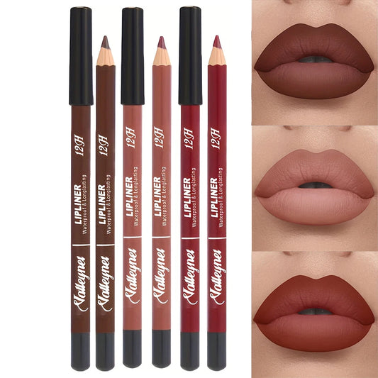 6 Color Velvet Matte Lip Liner Set