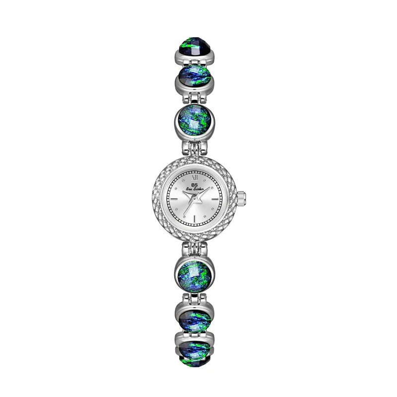 Gold Women Bracelet Watches Luxury Brand Dress Quartz Small Dial Ladies Wrist Watches Rhinestone Rose Gold Watches For Women