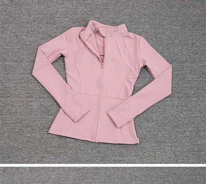 Women's Sport Zip Jacket – Quick-Dry Breathable Running & Yoga Top