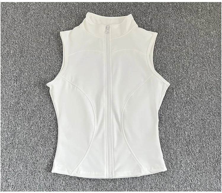 Women's Sport Sleeveless Top – Slim Fit Yoga & Fitness