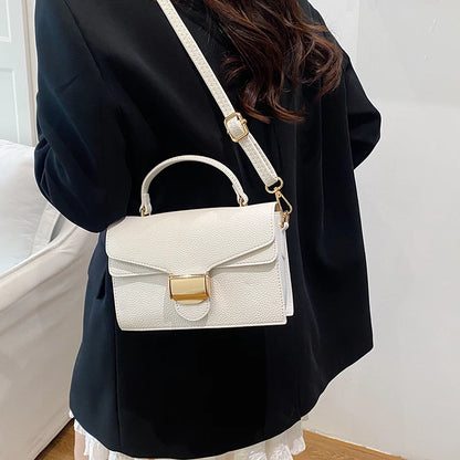 Black Handbags Classic Bags Designer Crossbody Bag Pu Leather Small Messenger Bag Women's Shoulder Bag Bolsa Feminina Flap Purse
