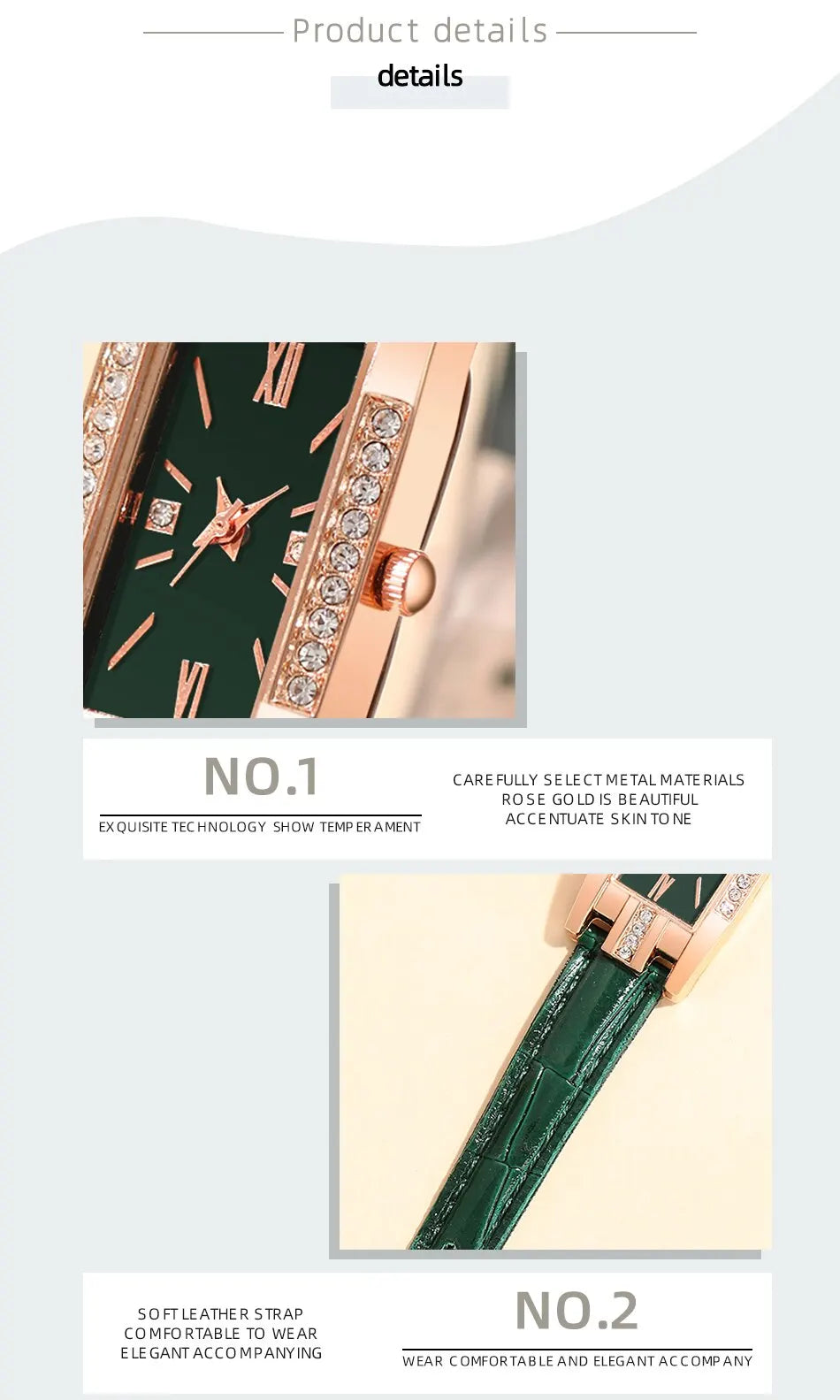 Reloj Mujer 2023 Fashion Diamond Square Watches Women Leather Quartz Watch Elegant Retro Womens Wrist Watch Relogio Feminino