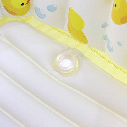 Inflatable Bathtub Pool for Sitting up, Blow up Portable Non-slip Baby Toddler Bathtub for Kids