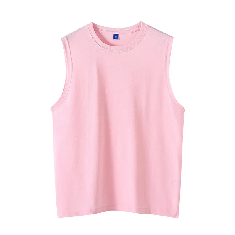 MRMT 2026 Brand New Men's Solid Color Tank Top Casual Men Pure