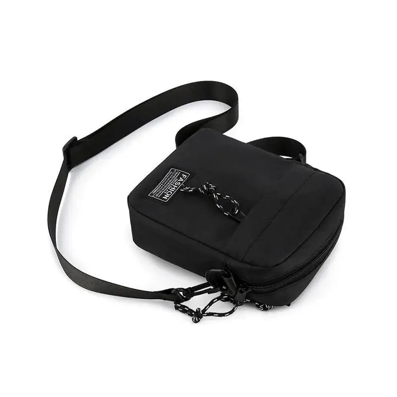 Men's Bag, Available In Single Shoulder Or Cross-body Design, Suitable For Daily Use During School. Made Of Nylon Material