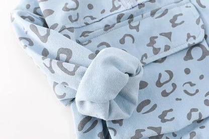 Baby Boys Girls Clothes stamp Cotton T-Shirt Pants 2Pcs/sets