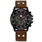 Luxury Brand Watch Men Leather Sports Watches Men's Army Military Quartz Wristwatch Male Clock Relogio Masculino Reloj Hombre