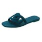 Woman Flat Slippers Candy Color Sandals