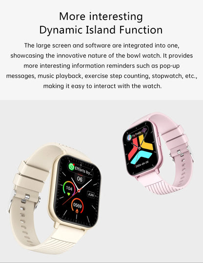 LIGE New Bluetooth Call Smart Watches Women Wrist Watch Sports Fitness Watches IP67 Waterproof Smartwatch For iPhone Android iOS