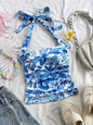 Cropped top，Women's vacation