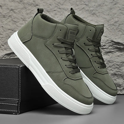 Sneakers, Spring High-Top Skate Shoes for Outdoor Sports