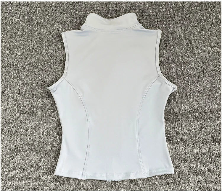 Women's Sport Sleeveless Top – Slim Fit Yoga & Fitness