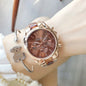 Top Brand Watches Women Luxury Stainless Steel Bracelets Women Quartz Wristwatches Fashion Elegant Ladies Watches Reloj Mujer