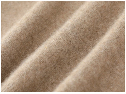 100% wool high neck sweater with pullover for men