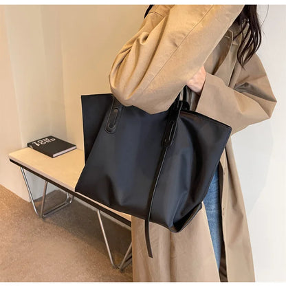 Women Handbags large Capacity Tassels Female Shoulder Bags Soft Oxford Travel big Totes new ladies Hand Bag black