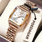 POEDAGAR Elegant Woman Watches High Quality Date Waterproof Luxury Ladies Watch Stainless Steel Casual Quartz Women's Wristwatch