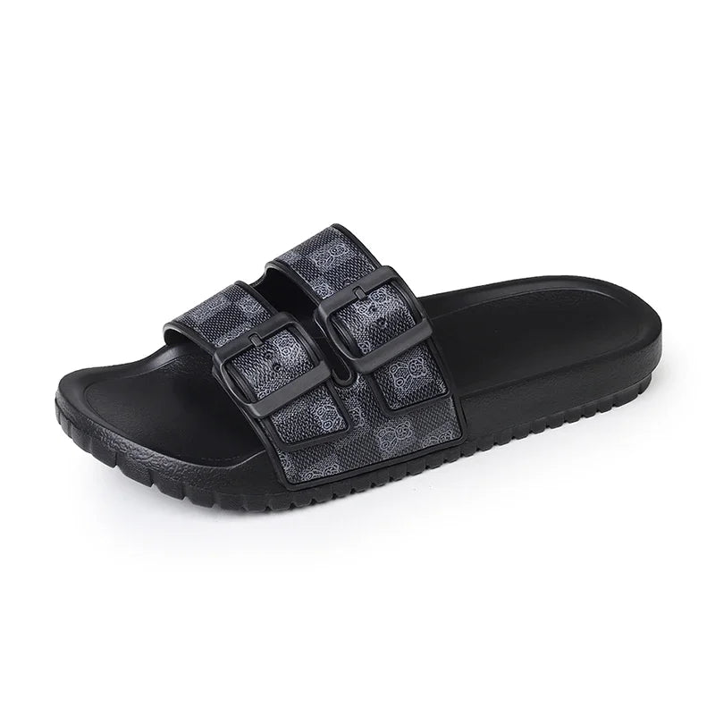 Moda casual flip-flops masculino verão eva sandálias esportivas de sola macia 2024 nova tendência confortável antiderrapante chinelos de praia